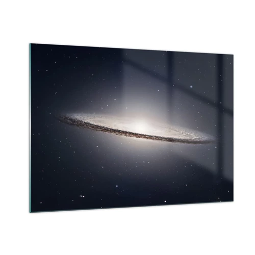Obraz na skle - Kdysi dávno, v jedné vzdálené galaxii… - 100x70 cm