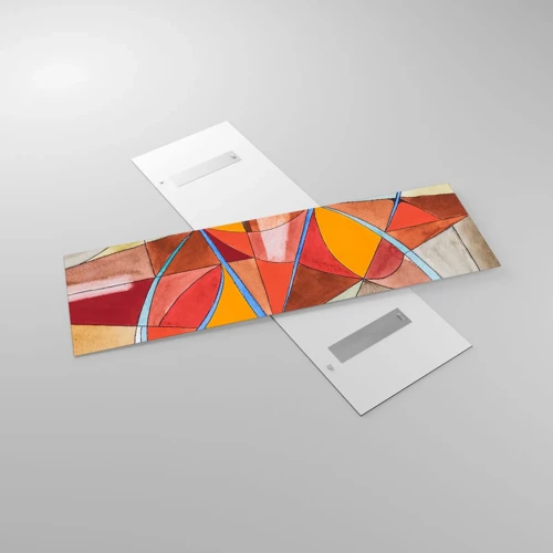 Obraz na skle - Kolotoč, kolotoč snů - 160x50 cm