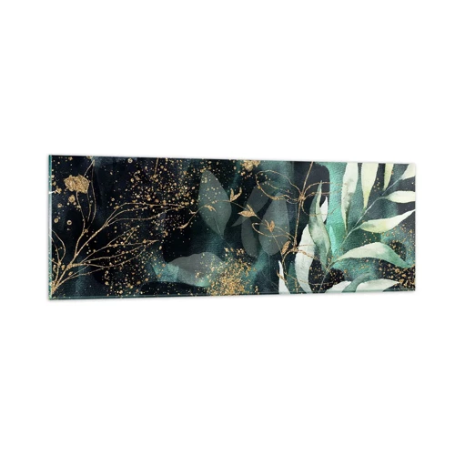 Obraz na skle - Kouzelná zahrada - 90x30 cm