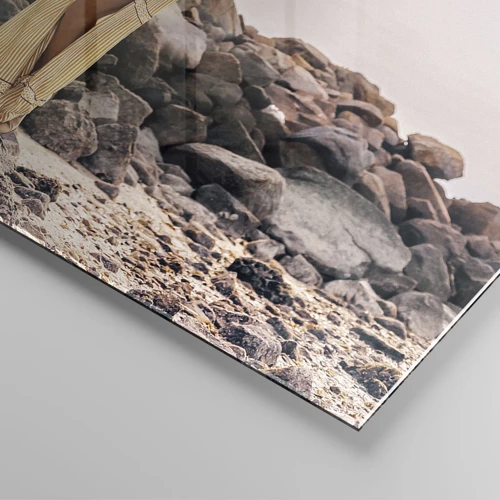 Obraz na skle - Kouzlo kamenů - 50x70 cm