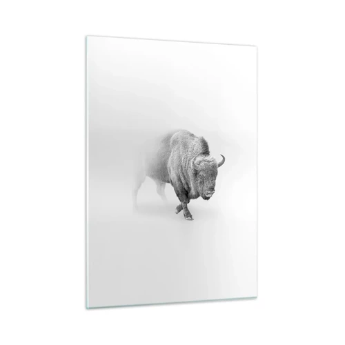 Obraz na skle - Král prérie - 50x70 cm