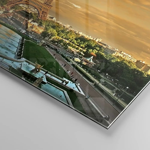 Obraz na skle - Královna Paříže - 40x40 cm