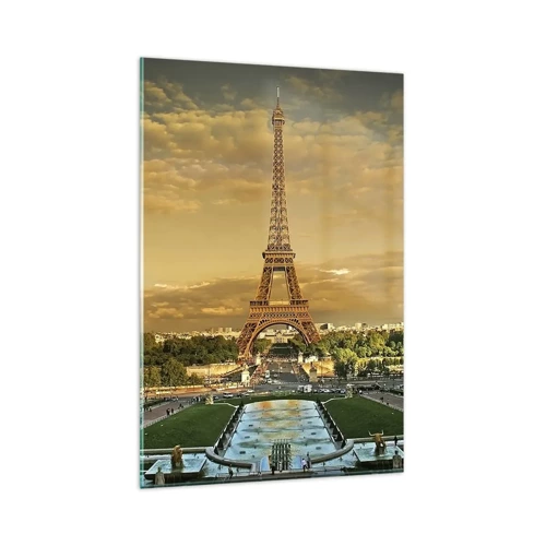 Obraz na skle - Královna Paříže - 80x120 cm