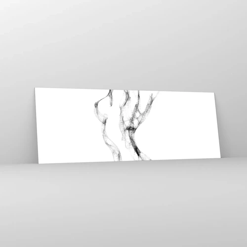 Obraz na skle - Krásná a silná - 140x50 cm