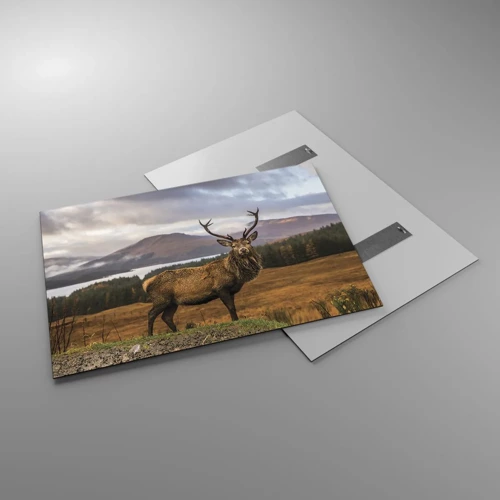Obraz na skle - Majestát přírody - 100x70 cm