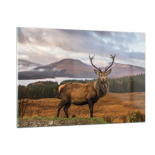 Obraz na skle - Majestát přírody - 120x80 cm