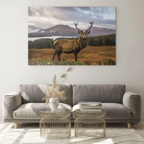 Obraz na skle - Majestát přírody - 120x80 cm