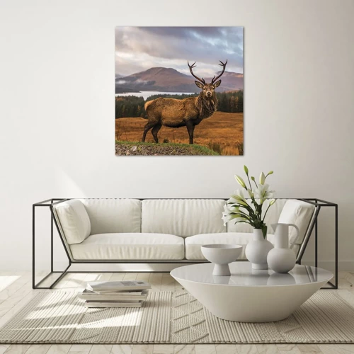 Obraz na skle - Majestát přírody - 40x40 cm