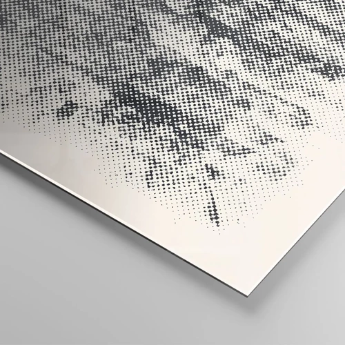Obraz na skle - Mlžná kompozice - 120x80 cm