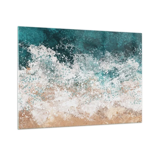 Obraz na skle - Mořské příběhy - 100x70 cm