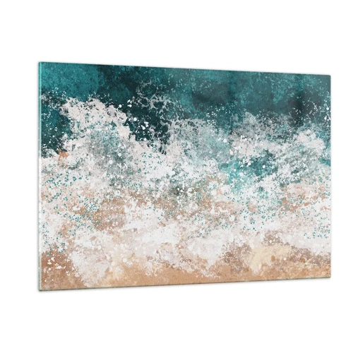 Obraz na skle - Mořské příběhy - 120x80 cm