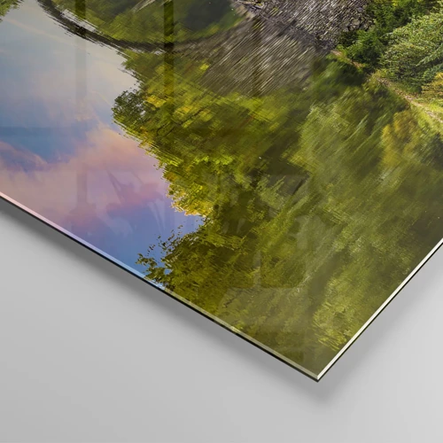Obraz na skle - Na rozhraní dvou světů - 100x40 cm
