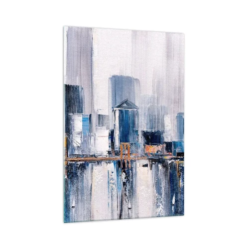 Obraz na skle - Newyorská imprese - 70x100 cm