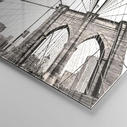 Obraz na skle - Newyorská katedrála - 60x60 cm