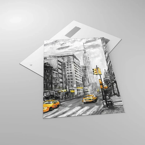 Obraz na skle - Newyorský příběh - 70x100 cm