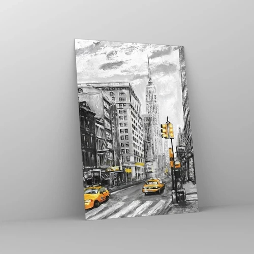 Obraz na skle - Newyorský příběh - 70x100 cm