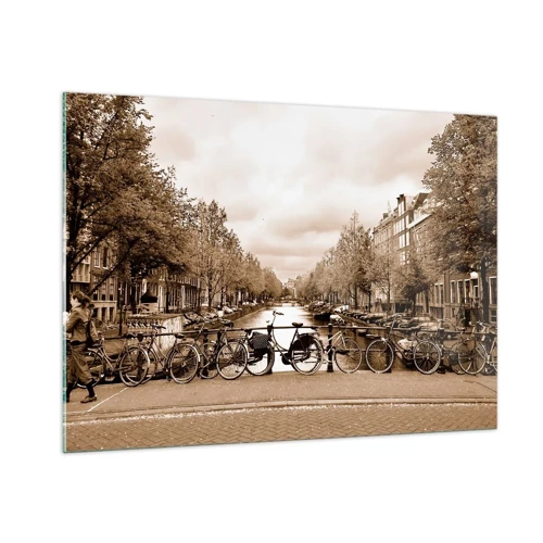 Obraz na skle - Nizozemské klima - 100x70 cm