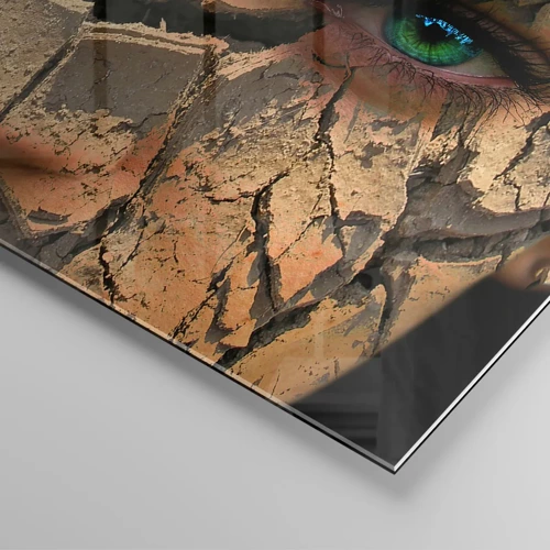 Obraz na skle - Obdiv a hrůza zároveň - 120x80 cm