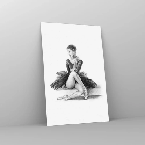 Obraz na skle - Okouzlená tancem - 80x120 cm