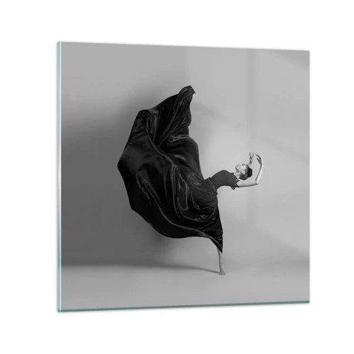 Obraz na skle - Okřídlený hudbou - 60x60 cm