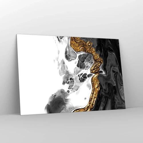 Obraz na skle - Organická kompozice - 120x80 cm