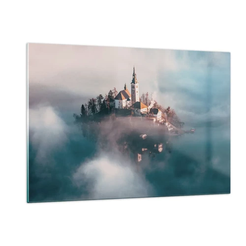 Obraz na skle - Ostrov snů - 120x80 cm