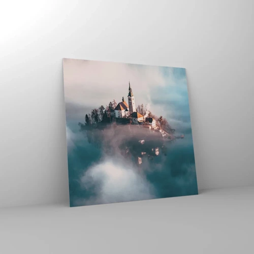 Obraz na skle - Ostrov snů - 60x60 cm