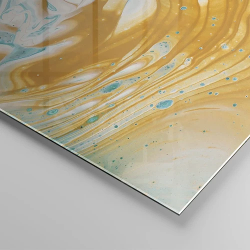 Obraz na skle - Pastelový vír - 120x50 cm