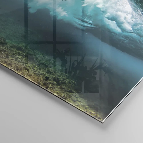 Obraz na skle - Podmořský svět - 100x40 cm