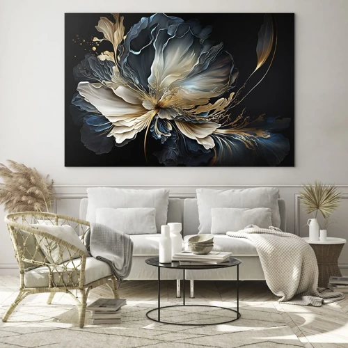 Obraz na skle - Pohádkový květ kapradí - 70x50 cm