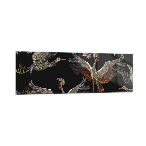 Obraz na skle - Pohádkový pták - 160x50 cm