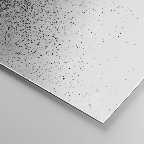 Obraz na skle - Pohyb částic - 100x40 cm
