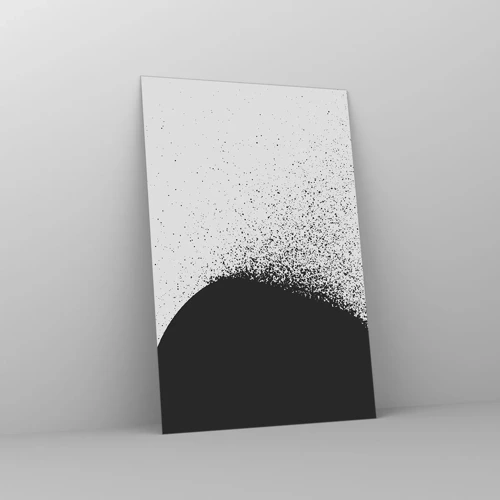 Obraz na skle - Pohyb částic - 80x120 cm