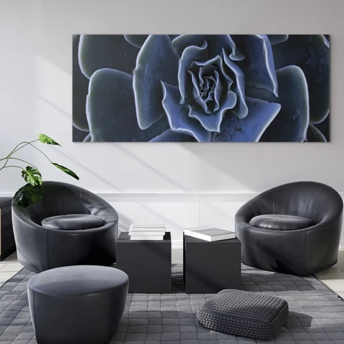 Obraz na skle - Pouštní květ - 100x40 cm