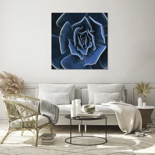 Obraz na skle - Pouštní květ - 30x30 cm