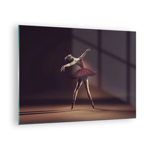 Obraz na skle - Prima balerína - 70x50 cm