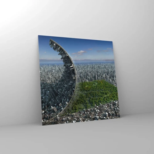 Obraz na skle - Příroda je věčná - 40x40 cm
