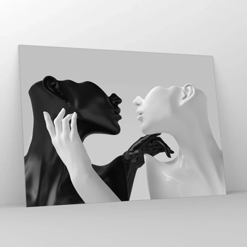 Obraz na skle - Přitažlivost – touha - 100x70 cm