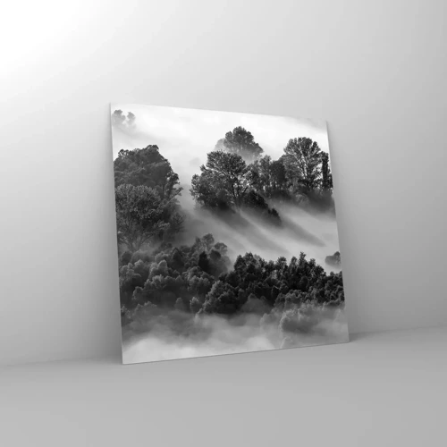 Obraz na skle - Probouzení ze spánku - 50x50 cm