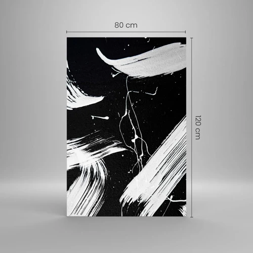 Obraz na skle - Prolomit temnotu - 80x120 cm