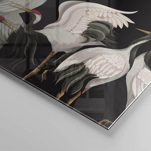 Obraz na skle - Ptačí záležitosti - 100x70 cm