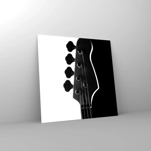 Obraz na skle - Rockové ticho  - 70x70 cm