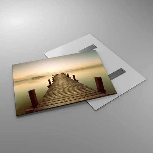 Obraz na skle - Rozbřesk, svítání, světlo - 100x70 cm