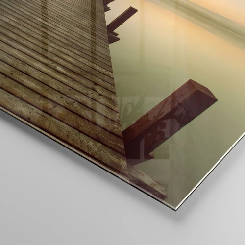 Obraz na skle - Rozbřesk, svítání, světlo - 100x70 cm