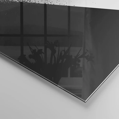 Obraz na skle - Rychleji a rychleji, více a více - 60x60 cm