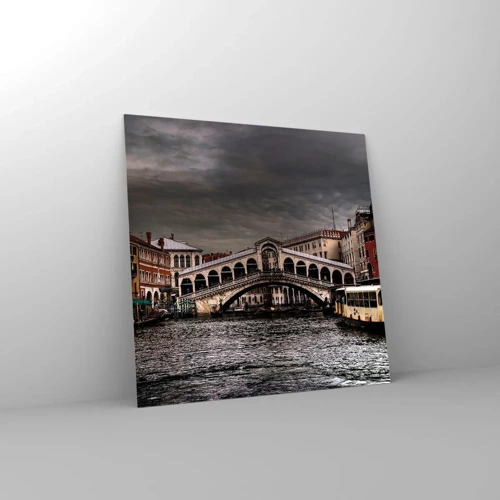 Obraz na skle - Slib benátského večera - 50x50 cm