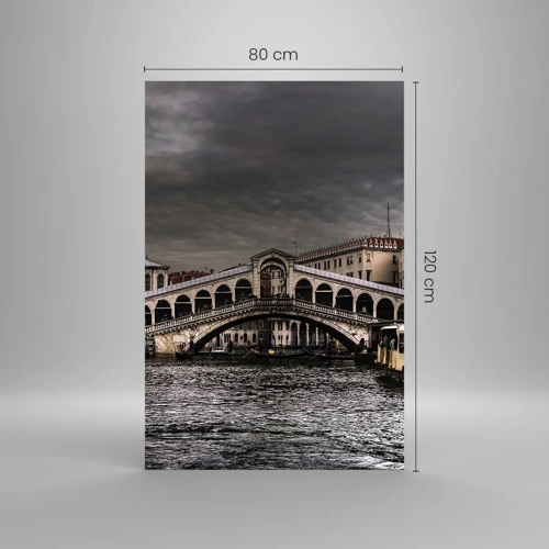Obraz na skle - Slib benátského večera - 80x120 cm