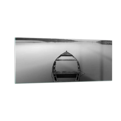 Obraz na skle - Stesk a melancholie - 100x40 cm