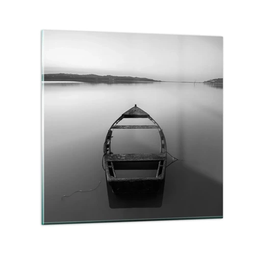 Obraz na skle - Stesk a melancholie - 30x30 cm
