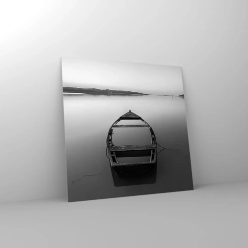 Obraz na skle - Stesk a melancholie - 40x40 cm